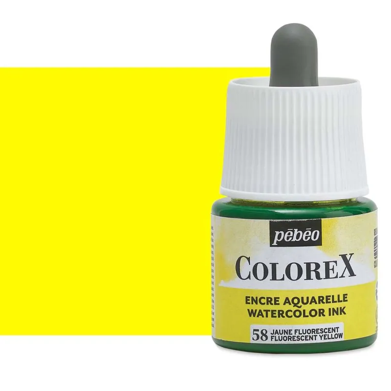 Nieuw Pebeo colorex 45ml – 58 jaune fluorescent