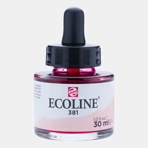 Ecoline 30ml – 381 pastel rood Uitverkoop