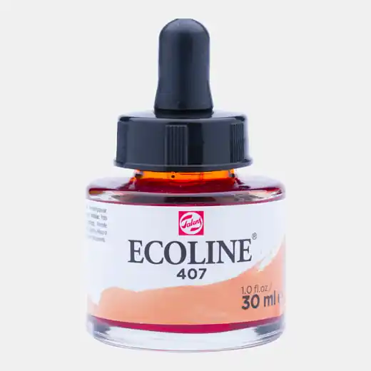 Direct Beschikbaar Ecoline 30ml – 407 oker donker