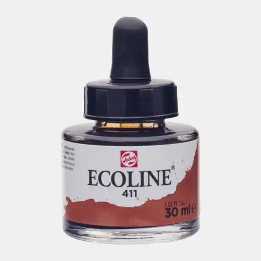 Ecoline 30ml – 411 sienna gebrand Voordeelprijs