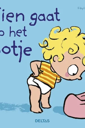 Flitsaanbieding Fien gaat op het potje