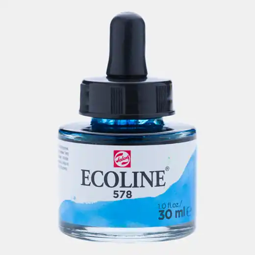 Ecoline 30ml – 578 hemelsblauw cyaan Lage Prijs