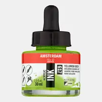 Veilige Betaling Amsterdam acrylic ink 30ml – 617 geelgroen