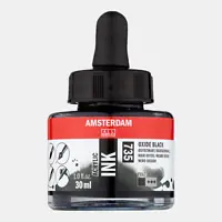 Amsterdam acrylic ink 30ml – 735 oxyde zwart Koop Online