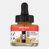 Amsterdam acrylic ink 30ml – 802 licht goud Actieprijs