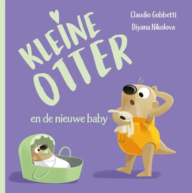 Kleine Otter en de nieuwe baby Merkproduct