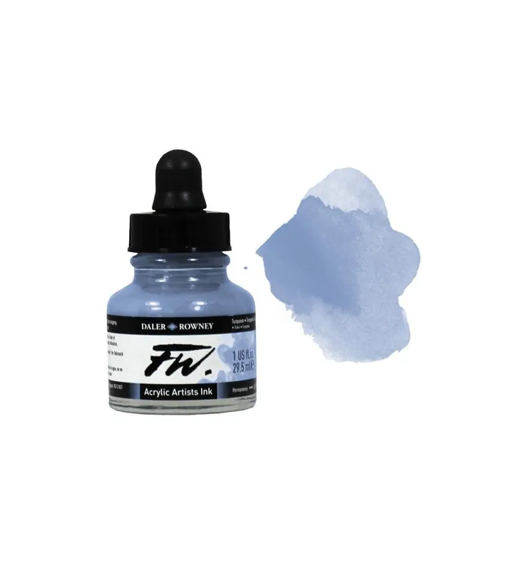 Shop Nu DalerRowney FW acrylic ink 711 shimmering blue, 29,5ml