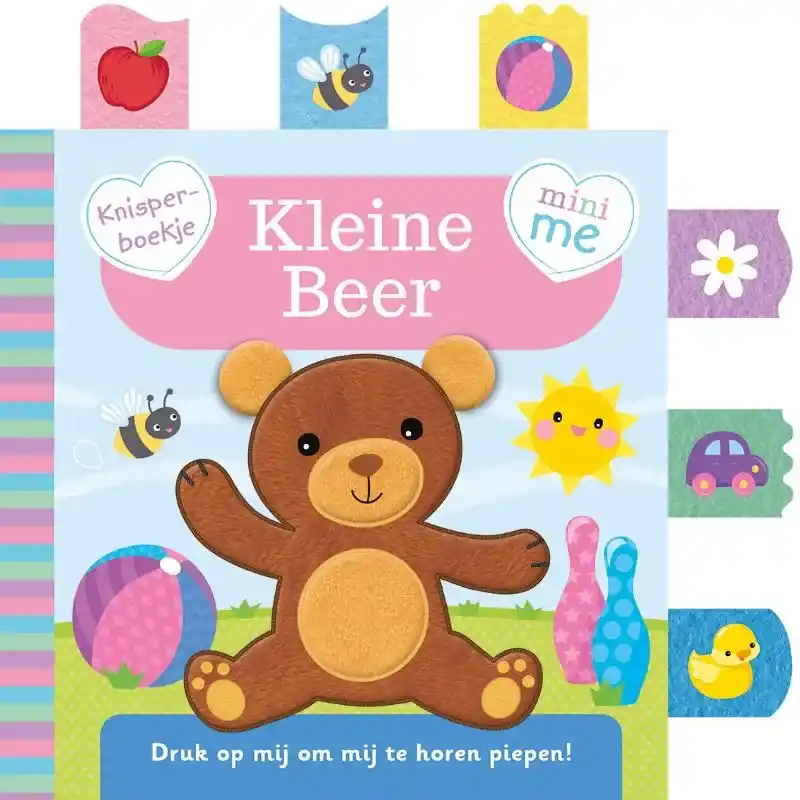 Merkproduct knisperboekje – mini me