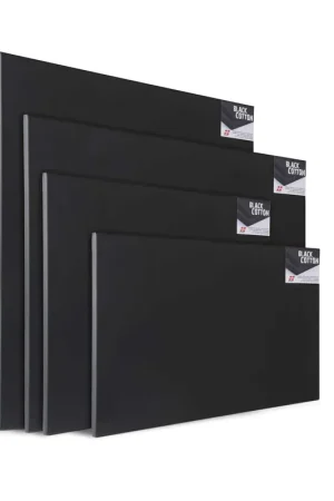 Doek katoen zwart – 80 x 80 3D Hoge Kwaliteit