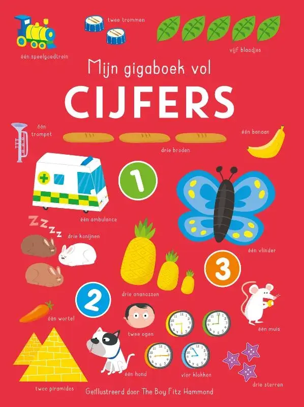 Mijn gigaboek vol cijfers Beperkte Voorraad