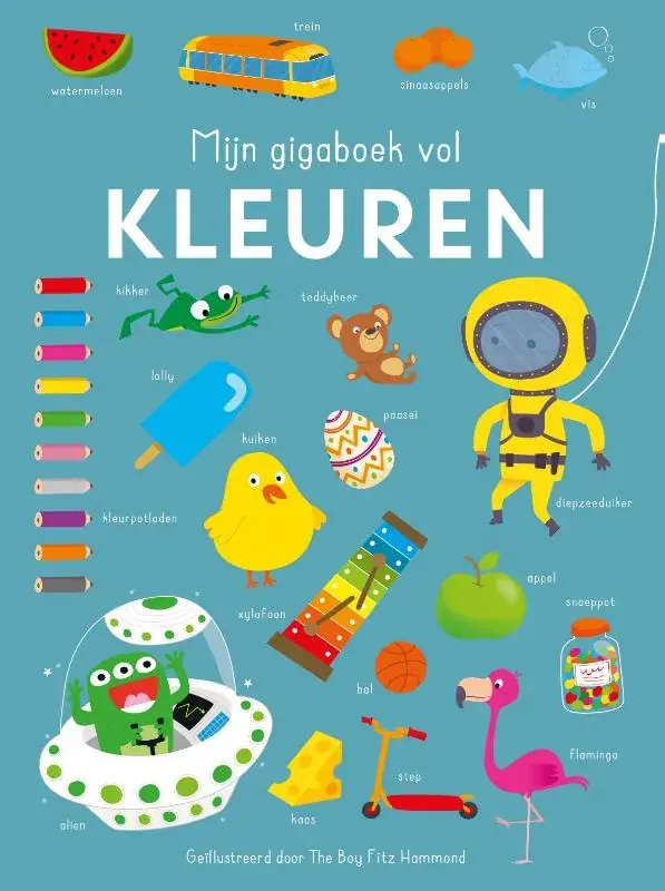 Gratis Retour Mijn gigaboek vol kleuren