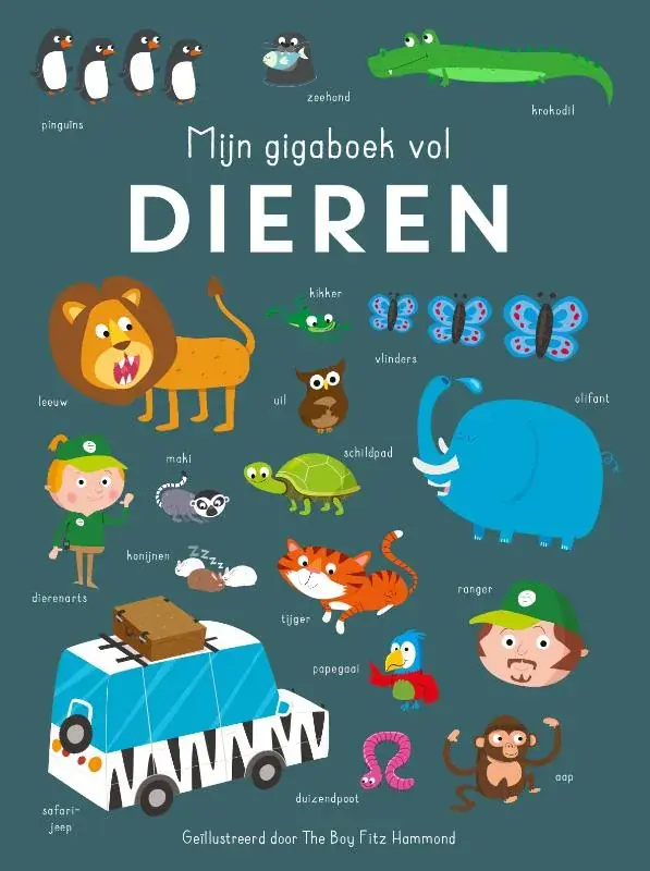 Mijn gigaboek vol dieren Aanbieding