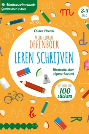 Mijn leukste oefenboek leren schrijven – Met meer dan 100 stickers Finale Uitverkoop