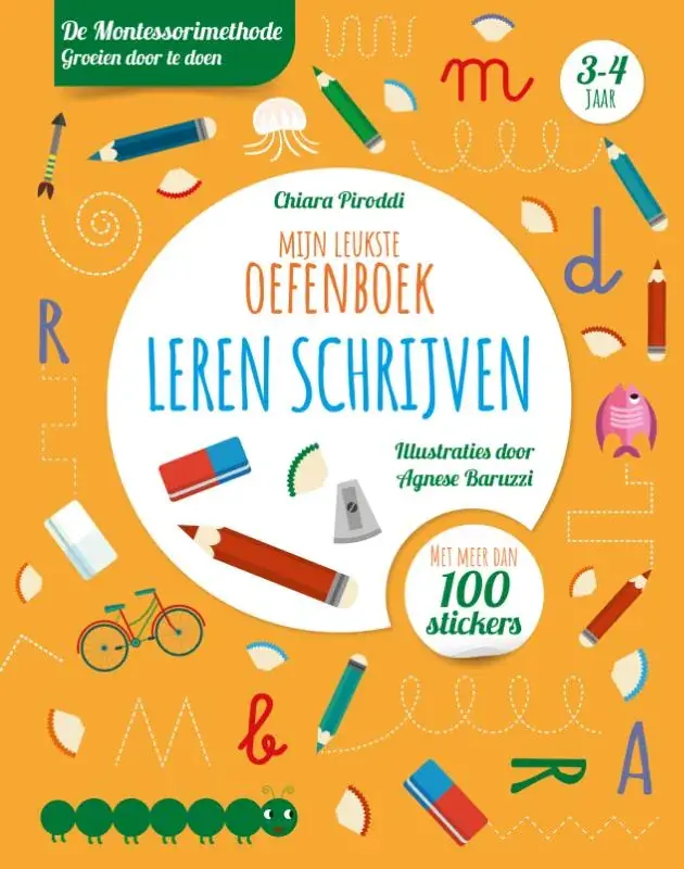 Mijn leukste oefenboek leren schrijven – Met meer dan 100 stickers Finale Uitverkoop