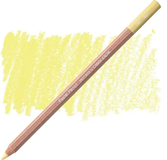 Dagaanbieding Caran d'ache pastelpotlood napels ochre 821