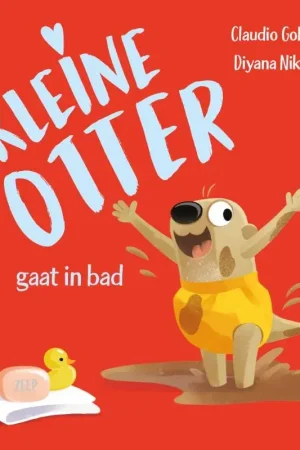 Seizoensaanbieding Kleine Otter gaat in bad