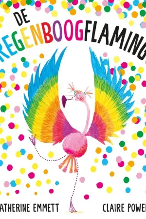 De regenboogflamingo Direct Verzonden