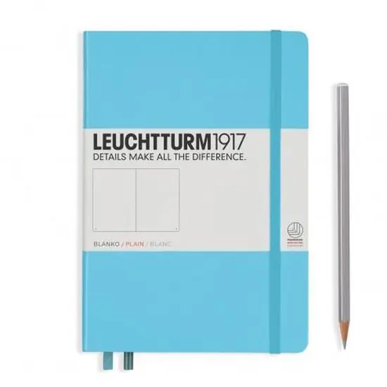Leuchtturm1917 medium plain ice blue Betaalbaar