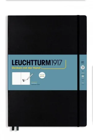 Leuchtturm1917 Sketch book 150gr master – zwart Merkproduct
