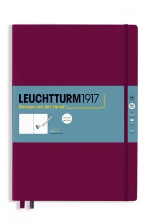 Leuchtturm1917 sketch book 150gr master – port red Lage Kosten