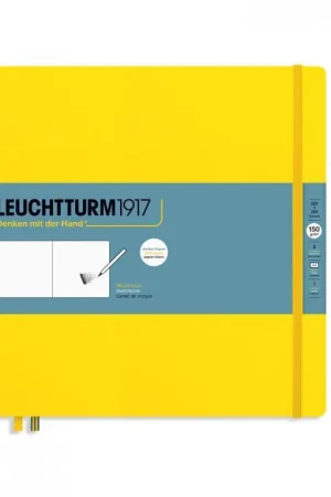 Leuchtturm1917 sketch book 150gr square – lemon Betrouwbaar