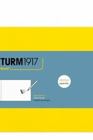 Leuchtturm1917 Sketch book 150gr medium landscape – lemon Gereduceerde Prijs