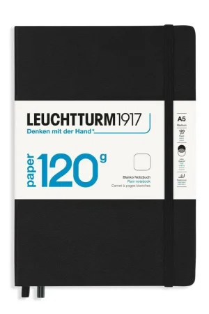 Voordeelprijs Leuchtturm1917 medium 120gr – plain – black