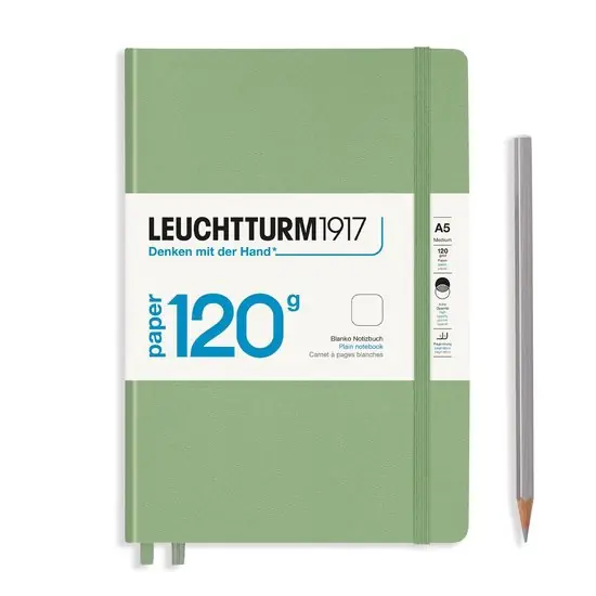Direct Beschikbaar Leuchtturm1917 medium 120gr – plain – sage