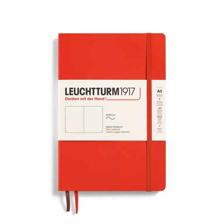 Leuchtturm1917 soft cover medium A5 – blanco – lobster Bestseller