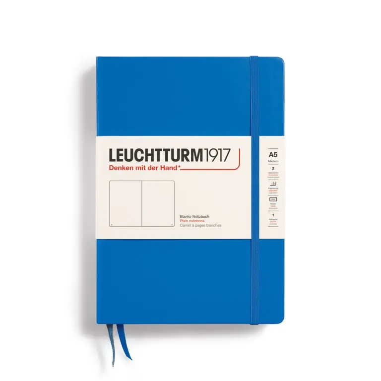 Populair Leuchtturm1917 medium – blanco – sky