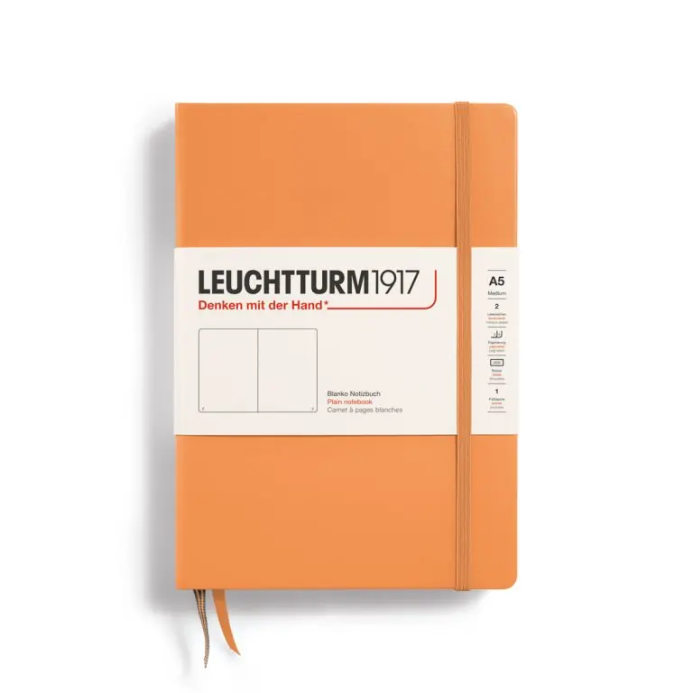 Leuchtturm1917 medium – blanco – apricot Must-Have