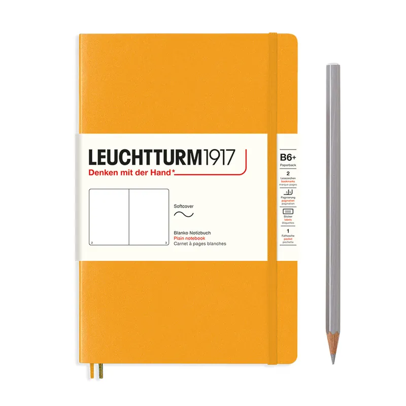 Leuchtturm1917 soft cover B6+ – blanco – rising sun Koop Online