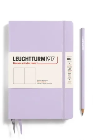 Leuchtturm1917 hard cover B6+ – blanco – Lilac Seizoensaanbieding