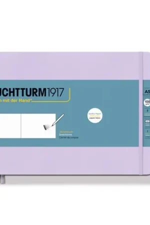 Must-Have Leuchtturm1917 Sketch book 150gr medium landscape – lilac