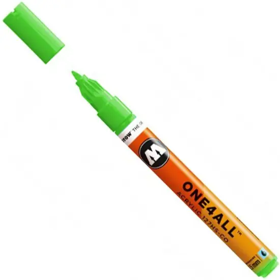 Tijdelijk Beschikbaar Molotow acrylmarker 1,5mm – 219 neongroen