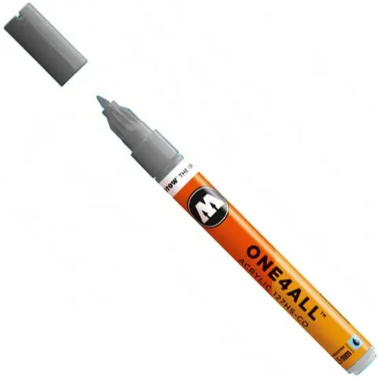 Molotow acrylmarker 1,5mm – 227 metallic zilver Nieuw