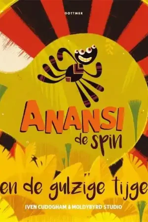 Vertelplaten Anansi de spin en de gulzige tijger Aanbieding