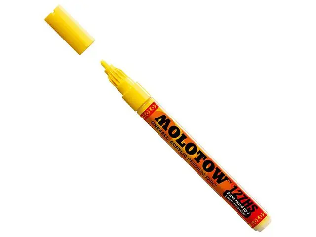Molotow acrylmarker 2mm – 006 zinc yellow Beperkt Aanbod
