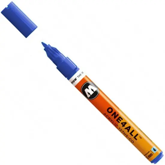 Molotow acrylmarker 1.5mm 204 echtblau Speciale Aanbieding
