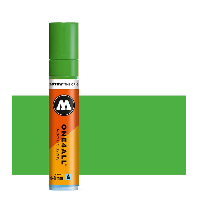Molotow acrylmarker 8mm 222 KACAO77 green Favoriet