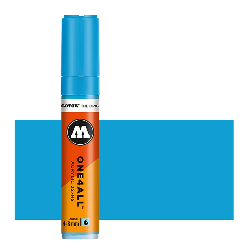 Hoge Kwaliteit Molotow acrylmarker 8mm 230 shock blue