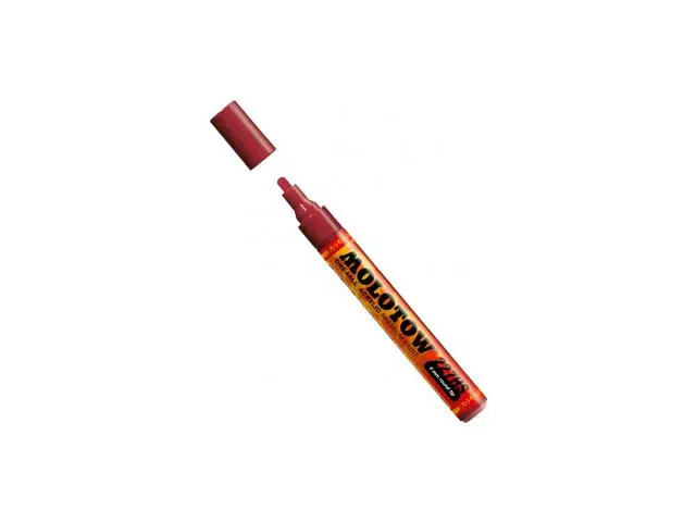 Molotow acrylmarker 4mm – 086 burgundy Snelle Levering