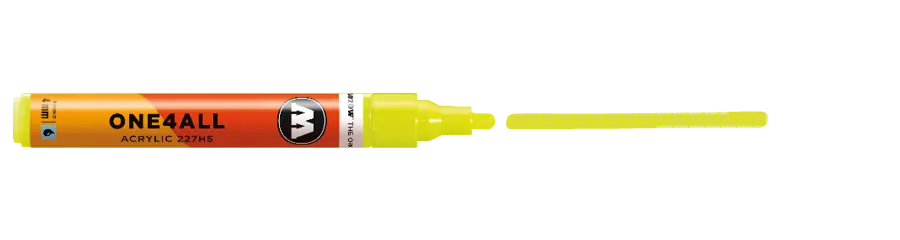 Molotow acrylmarker 4mm – 263 neon green light fluo Gecertificeerd
