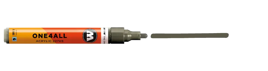 Molotow acrylmarker 4mm – 260 stone grey dark Actieprijs