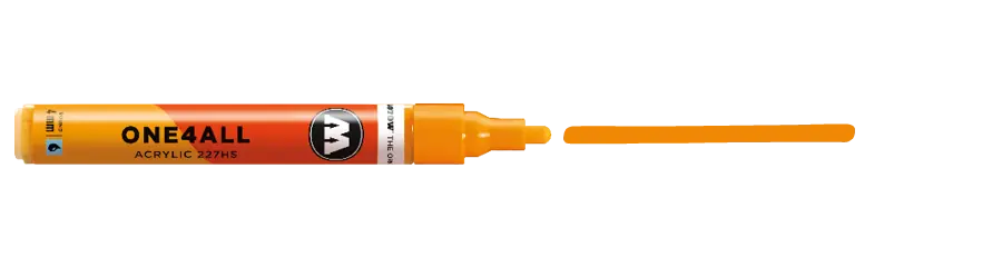 Direct Verzonden Molotow acrylmarker 4mm – 240 light orange