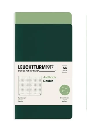 Leuchtturm1917 jottbook pocket – dotted –  sage/forest Rechtstreeks Van De Fabrikant
