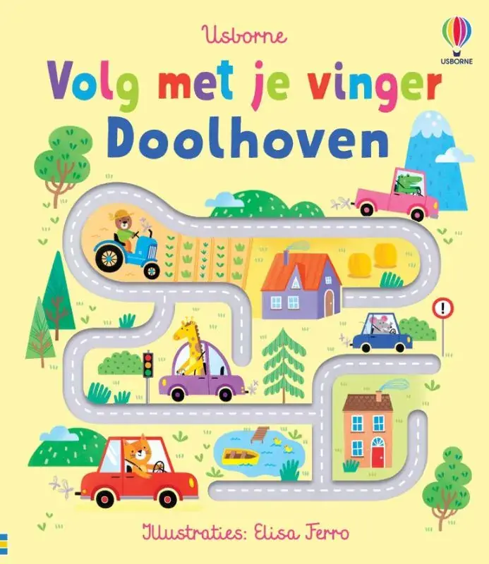 Volg met je vinger doolhoven Betrouwbaar