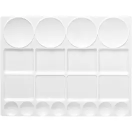 Actieprijs Palet groot rechthoekig 20 vakjes 32×24.5cm