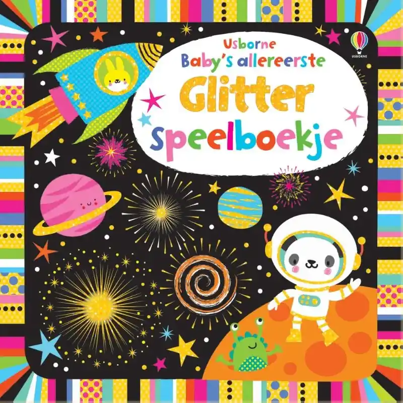 Express Levering Baby's allereerste glitter speelboekje