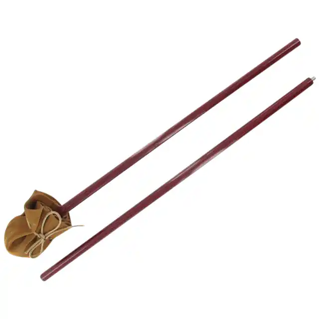Schilderstok metaal/zeemleer 90cm Laatste Kans